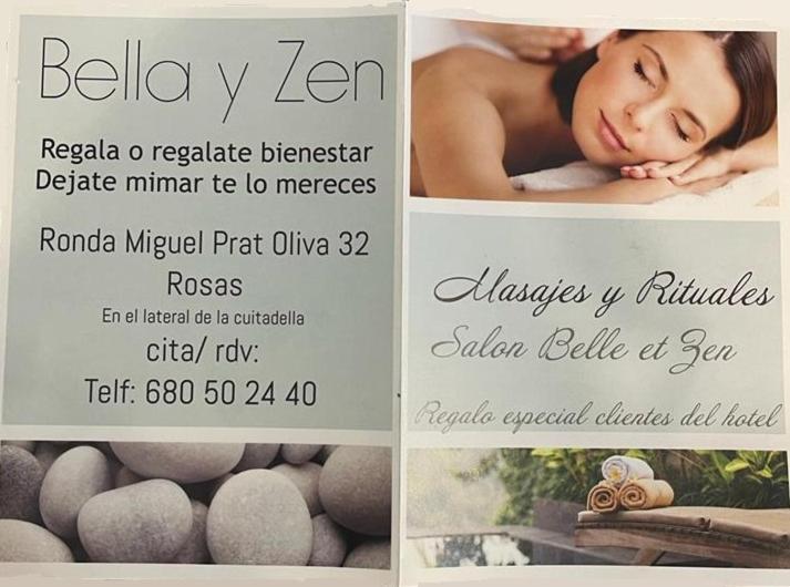 Hotel H Bella Mar Roses Exterior foto